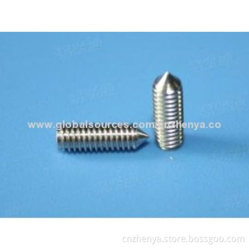 High quality stainless steel set screw, from China manufacturerNew